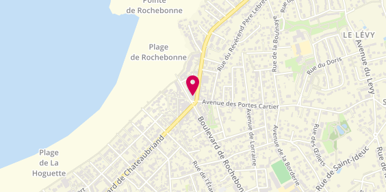 Plan de Agence le Strat, 82 Boulevard de Rochebonne, 35400 Saint-Malo