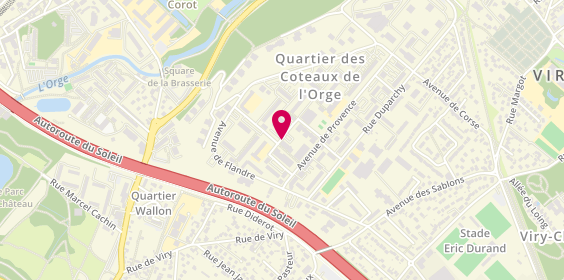 Plan de Agence 91 Essonne, 25 Avenue Marseille, 91170 Viry-Châtillon