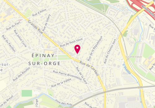 Plan de Monseaux Immobilier, 6 Rue des Monseaux, 91360 Épinay-sur-Orge