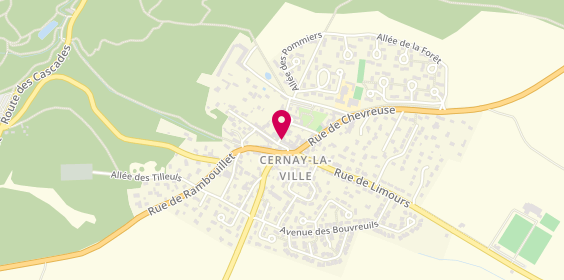 Plan de Agence de la Vallée, 2 place Paul Grimault, 78720 Cernay-la-Ville