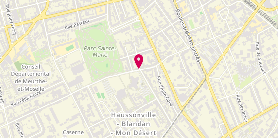 Plan de A la Marianne, 30 Rue Henner, 54000 Nancy