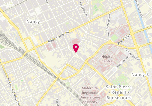 Plan de LIBERTY HOME Générale d'Investissement I, 9 place des Vosges, 54000 Nancy