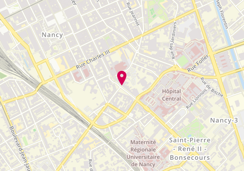Plan de Place Privée, 11 place des Vosges, 54000 Nancy