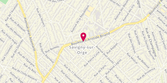 Plan de Logevim, 54 Boulevard Aristide Briand, 91600 Savigny-sur-Orge