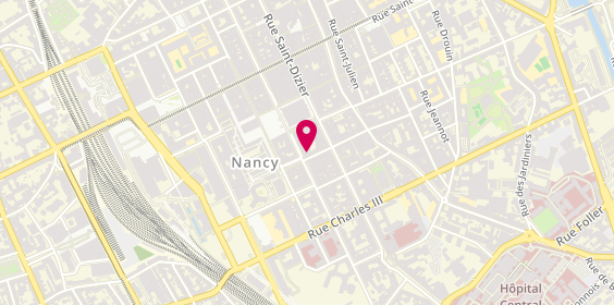 Plan de Mathis Nazon Immobilier, 23 Rue des 4 Églises, 54000 Nancy