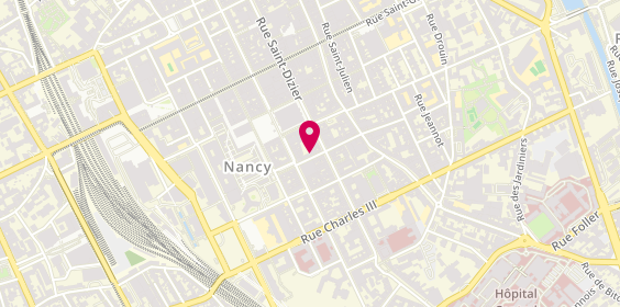 Plan de CDC Habitat Social, 62 Rue de la Hache, 54000 Nancy
