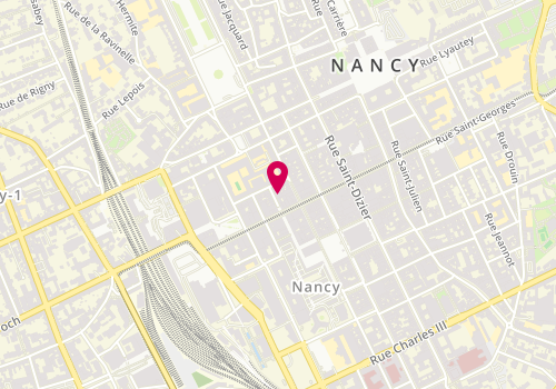 Plan de K&G Immobilier Investissement, 6 Rue Gilbert, 54000 Nancy