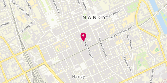 Plan de Immobiliere du Point Central, 18 Rue Saint Dizier, 54000 Nancy