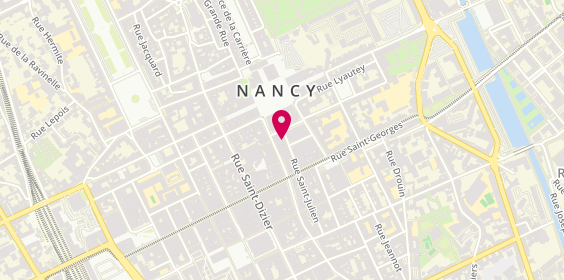 Plan de Causeret Immobilier, 12 Rue Saint-Julien, 54000 Nancy