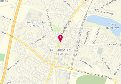 Plan de Immobilière Vauban et Vauban Invest, 7 Bis Rue de Chartres, 78610 Le Perray-en-Yvelines