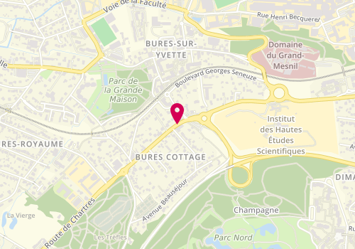 Plan de Amj Immobilier, 49 Chartres, 91440 Bures-sur-Yvette