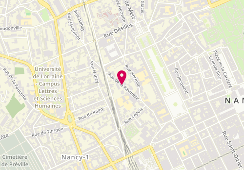 Plan de Lvip Immobilier, 43 Rue de la Ravinelle, 54000 Nancy