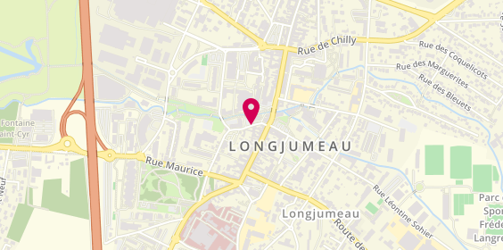 Plan de Orpi Philippe Immobilier Longjumeau, 8 Ter Rue de l'yvette, 91160 Longjumeau