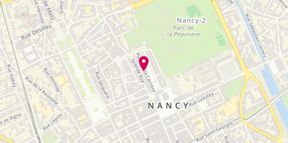 Plan de Cabinet 2D Immobilier, 29 place de la Carrière, 54000 Nancy