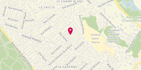 Plan de Laetitia KRAUCH - SAFTI immobilier Yerres, 67 Rue Voltaire, 91330 Yerres