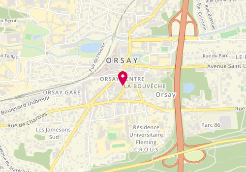 Plan de Orpi Agences No1, 55 Rue de Paris, 91400 Orsay