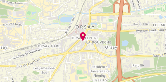 Plan de Agence le Grand Chene, 4 Rue Verrier, 91400 Orsay