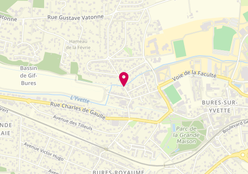 Plan de Straub Immobilier, 15 Rue du parc, 91440 Bures-sur-Yvette