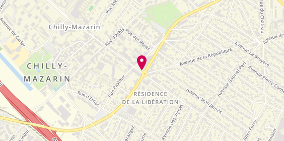 Plan de Agence immobilière NESTENN CHILLY MAZARIN, 31 avenue Pierre Brossolette, 91380 Chilly-Mazarin