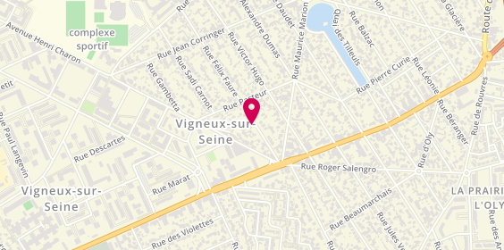 Plan de Laetitia JARRY - Cabinet Stil Immobilier, 56 Rue Félix Faure, 91270 Vigneux-sur-Seine