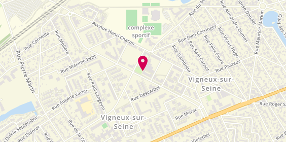 Plan de Agence de la Concorde, 33 avenue de la Concorde, 91270 Vigneux-sur-Seine