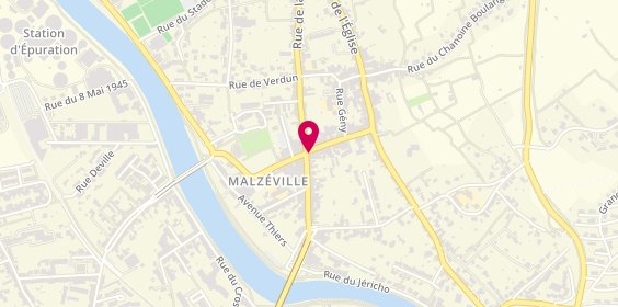 Plan de MFI Mathieu Floirac Immobilier, 2 Rue de l'Orme, 54220 Malzéville