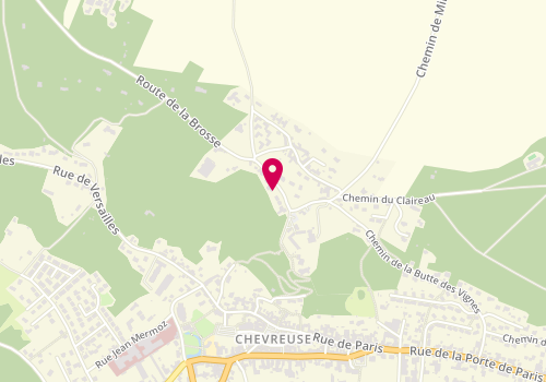 Plan de Lofts et Villas Fortune et Capital, 9 Route de la Brosse, 78460 Chevreuse