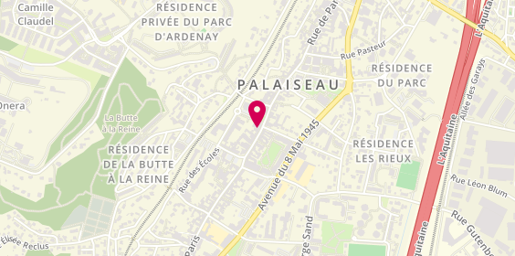 Plan de Stéphane Plaza Immobilier, 140 Rue de Paris, 91120 Palaiseau