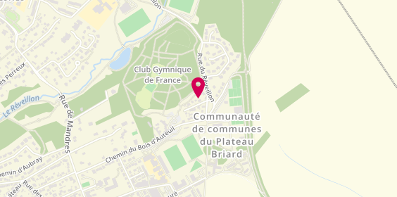 Plan de La Bonne Clé Immobilier, 4 impasse du Bois d'Auteuil, 94440 Villecresnes