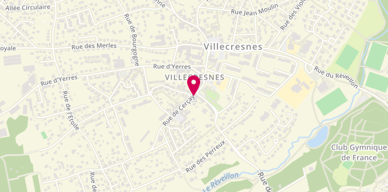 Plan de La Brie Immobiliere, 1 Rue de Cerçay, 94440 Villecresnes