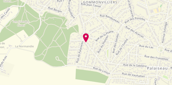 Plan de Derouet Immobilier, 3 Rue Bachaumont, 91430 Igny