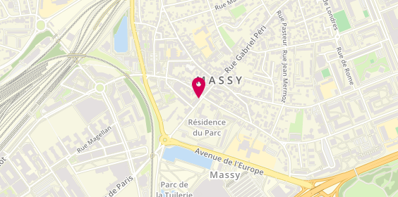 Plan de Agence CENTURY 21 Etude Ronsard Massy, 72 Rue du 8 Mai 1945, 91300 Massy