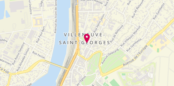 Plan de Agence Vernay, 19 Rue Henri Janin, 94190 Villeneuve-Saint-Georges