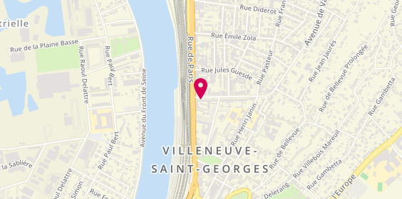 Plan de Carnot Immobilier, 4 avenue Carnot, 94190 Villeneuve-Saint-Georges