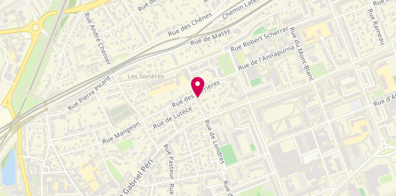 Plan de GUITTON Jean Paul, 16 Rue du Noyer Doré, 92160 Antony