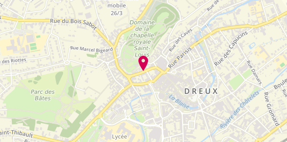 Plan de Anou Immobilier, 38 Rue d'Orfeuil, 28100 Dreux