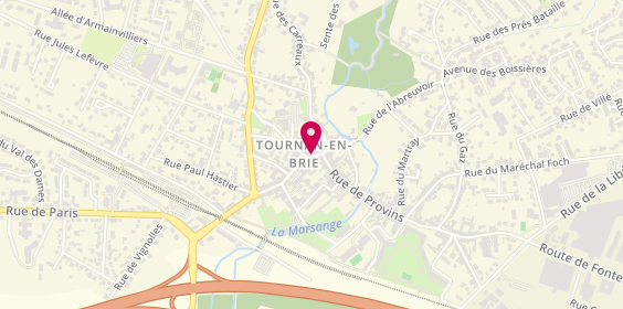 Plan de Agence du Centre, 8 Rue de Paris, 77220 Tournan-en-Brie