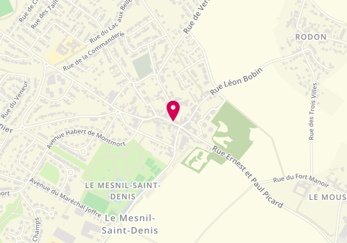 Plan de La Résidence - Mon partenaire immobilier, 6 Rue Raymond Berrurier, 78320 Le Mesnil-Saint-Denis