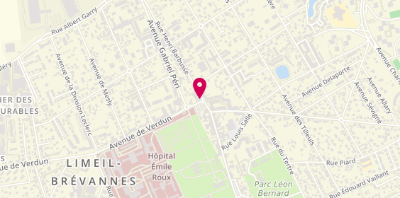 Plan de Laforet Immobilier, 2 avenue de Verdun, 94450 Limeil-Brévannes