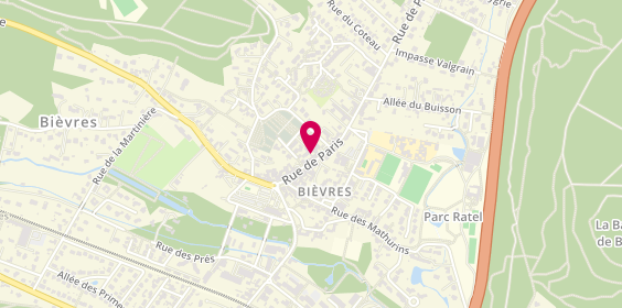 Plan de Logisvert, 21 Rue de Paris, 91570 Bièvres