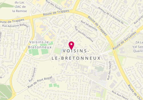 Plan de Azurimmo, 4 place des Douves, 78960 Voisins-le-Bretonneux