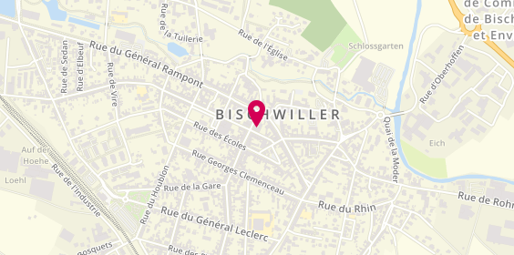 Plan de Neo Concept Immobilier Bischwiller, 3 Rue Raymond Poincaré, 67240 Bischwiller