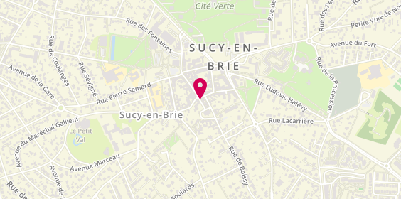 Plan de Axession, 4 Rue du Moutier, 94370 Sucy-en-Brie