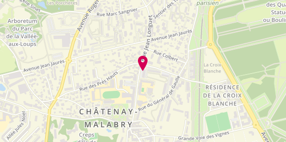 Plan de RB Conseil Immobilier, 53 Rue Jean Longuet, 92290 Châtenay-Malabry