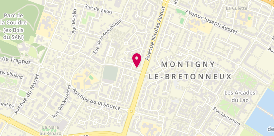 Plan de Montigny Immobilier, 9 Rue de la Mare Aux Carats, 78180 Montigny-le-Bretonneux