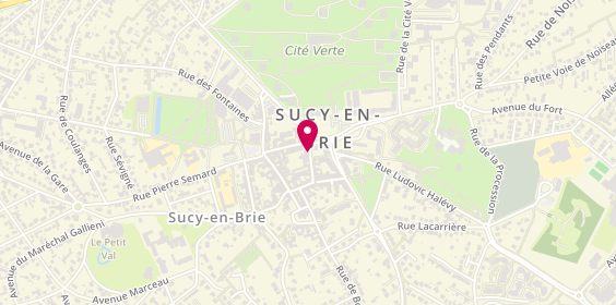 Plan de L'Agence du Château, 13 Rue Guy Moquet, 94370 Sucy-en-Brie