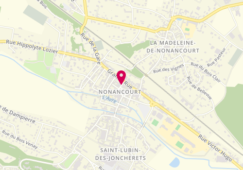 Plan de Les Agences de Province, 8 Aristide Briand, 27320 Nonancourt