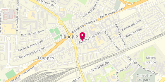 Plan de Stéphane Plaza Immobilier, 51 Rue Jean Jaurès, 78190 Trappes