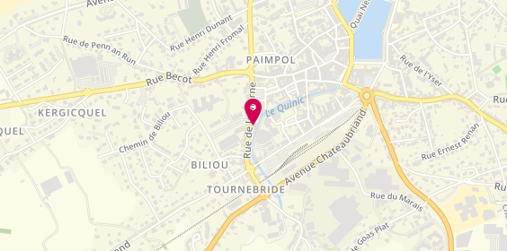 Plan de Avel Mor Immobilier, Résidence de la Vieille Tour
5 place de Bretagne, 22500 Paimpol