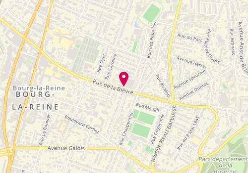 Plan de Carte Blanche Immobilier, 73 Rue de la Bièvre, 92340 Bourg-la-Reine